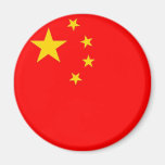 Chinese flag magnet