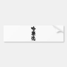 Chinese name for Harold 20618_4.pdf Bumper Sticker