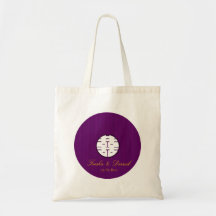 Chinese wedding save the date bag