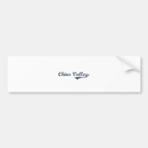 Chino Valley Arizona Classic Design Bumper Sticker