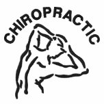 Chiropractic Back Logo Embroidered Polo