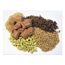 Chocolate and spice photo print