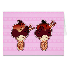 Chocolate card