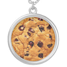 Chocolate Chip Cookie Necklace