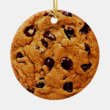 chocolate chip cookie ornament