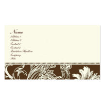 Chocolate Fantasy Business Cards