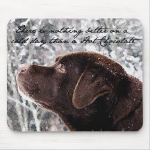 Chocolate Lab Mousepad