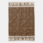 Chocolate Love Cupcakes Candy Mousse Strawberry Hand Towel