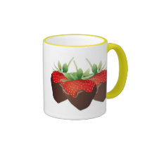 Chocolate Strawberry Mugs