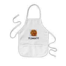 CHOCOLATECHIPCOOKIE, YUMMY! APRONS