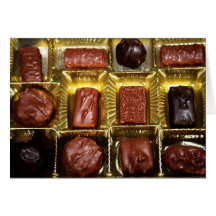 Chocolates Greeting Card