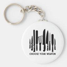 Choose Your Weapon Keychains