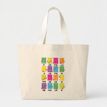 Chord Cheat Tee White Tote Bags