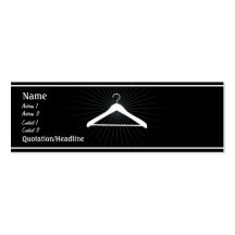 Chothes and Fashion Business Cards