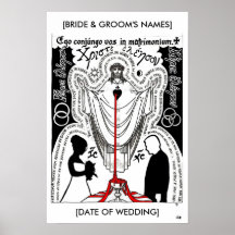 Christ Blessing Wedding Print