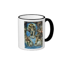 Christ, detail from 'The Last Judgement' Mug