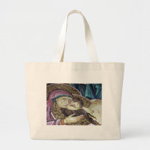 Christ Mosaic Canvas Bags