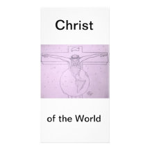 Christ of the World Customized Photo Card