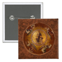 Christ the Pantakrator Christian Icon Pins