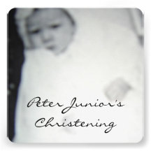Christening (Vintage) Invitation