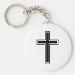 Christian cross key chains