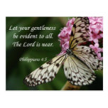 Christian Faith Art ~ Philippians 4:5 Post Cards