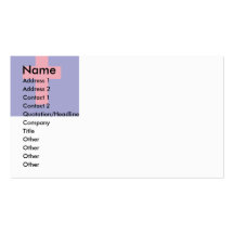 Christian Flag Business Card
