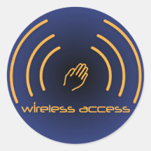 Christian stickers: Wireless Access (prayer)