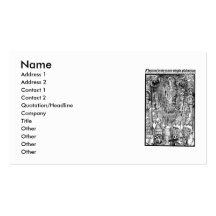 Christian Symbols Business Card