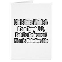 Christians Wanted... Cards