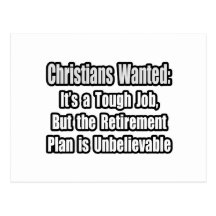 Christians Wanted... Post Cards