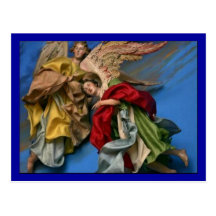 Christmas Angels Postcard