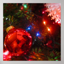 christmas ball poster