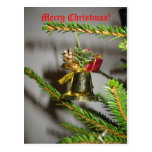 Christmas Bell Postcard postcards