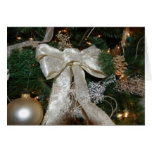 Christmas Bow Card