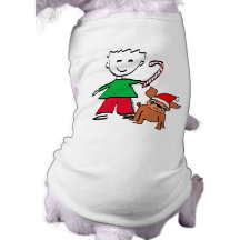 Christmas Boy Pet Shirt