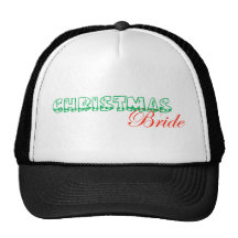 Christmas Bride Trucker Hat