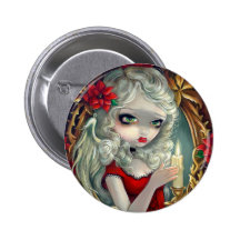 "Christmas Candle" Button