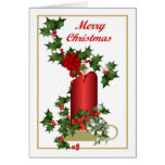 Christmas Candle Greeting Cards