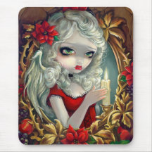 "Christmas Candle" Mousepad