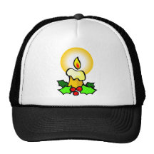 Christmas Candles Trucker Hat
