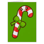 Christmas Candy Cane Greeting Cards