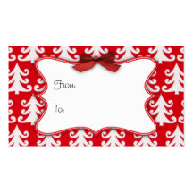 Christmas Card Business Cards