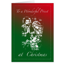 Christmas Card for Priest