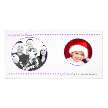 Christmas Card Personalized Photo Card