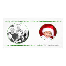 Christmas Card Personalized Photo Card