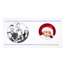 Christmas Card Photo Card Template
