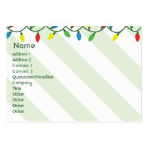 Christmas - Chubby Business Cards