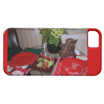 Christmas Colours Iphone 5 cover by bbillips