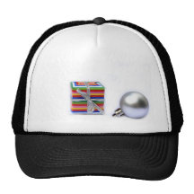 Christmas Decorations Mesh Hats